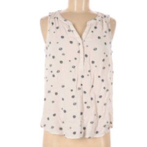 Sonoma Sleeveless Patterned Top